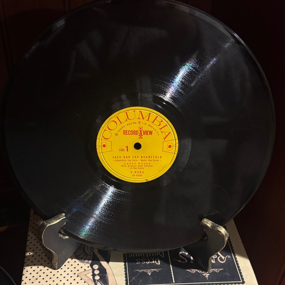 Jack and the Beanstalk"Rumpelstiltskin . Vinyl in exc condition